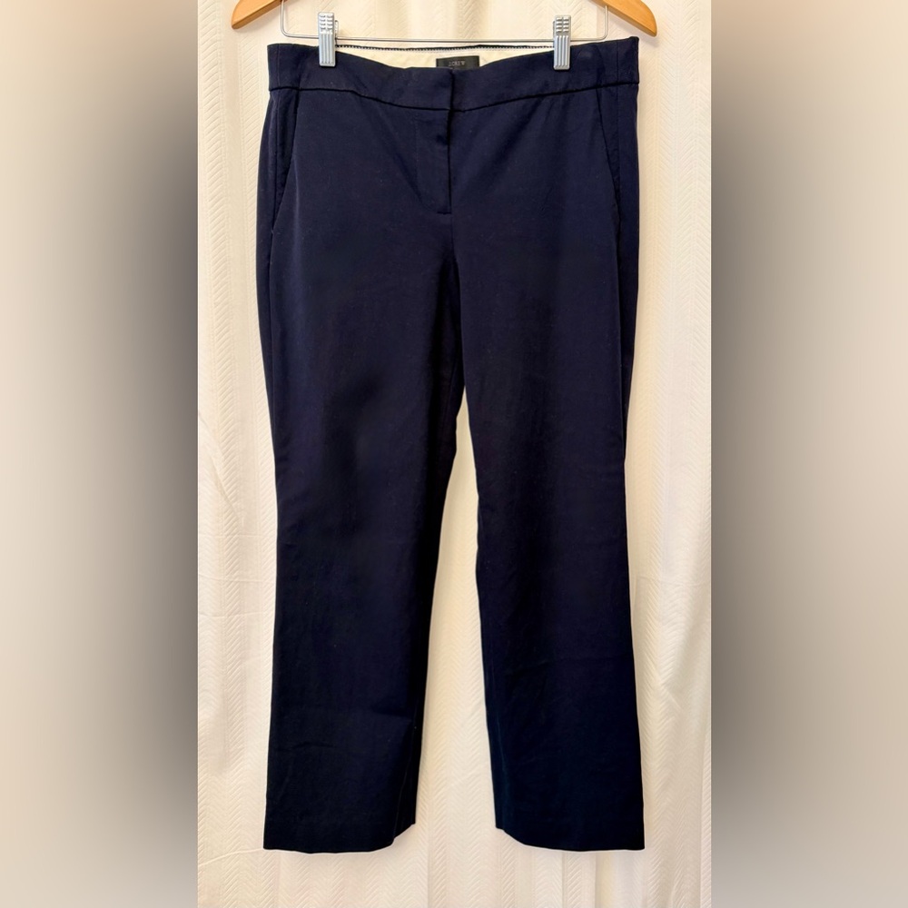 Classic J Crew Navy Blue Campbell Ankle Pants